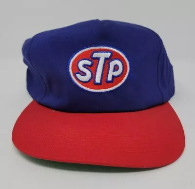 Vintage STP Motor Oil Trucker Hat Ballcap Snapback OSFA • $12.97