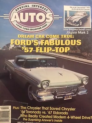 Special Interest Autos Magazine Ford's 1957 Flip Top December 1998 042118nonrh • $16.02