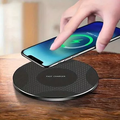 Ultra Fast Wireless Charger Charging Pad For Apple IPhone & Samsung • £5.99