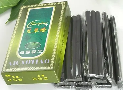 30 PCS/box Acupuncture Smokeless Moxa Stick Box Moxibustion Dia 7mm • $7.80