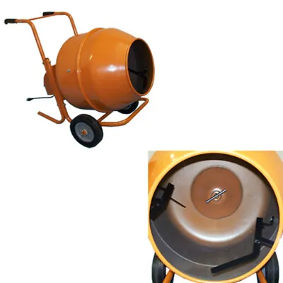 8 Cubic SHORT Cement Mixer Portable Concrete Mixing Motar Mixer • $839.77