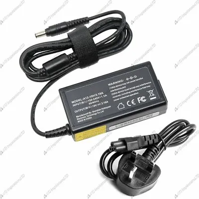 New Samsung Laptop AC Adapter Battery Charger N193 V85 N17908 19V 3.16A 60W UK • £11.95