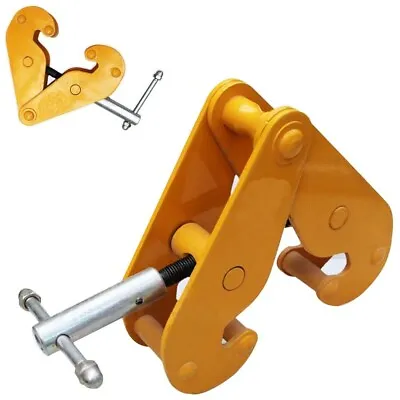 Rail Clamp Track Gripper 5Tons Lifting Pliers I-beam Channel Steel Clamp90-320mm • $110.92