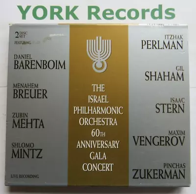 £4.99 • Buy ISRAEL PHILHARMONIC ORCHESTRA - 60th Anniversary Gala - Ex 2 CD Set RCA Red Seal