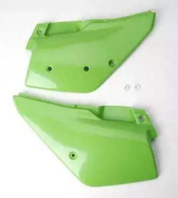 UFO Plastics UFO Green Side Panels Fits Kawasaki KDX 200 95-03 KA02788-026 • $50.36