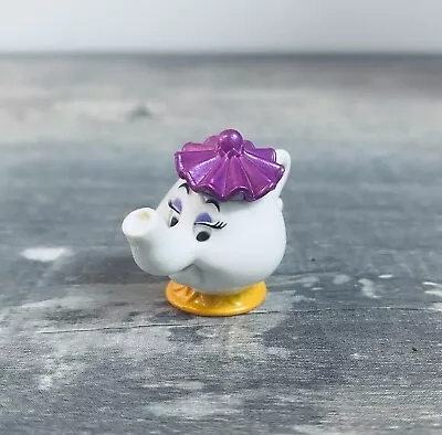 Disney Beauty & The Beast Mrs Potts Tea Pot Figure PVC Cake Topper Toy 1 Inch • $3.94