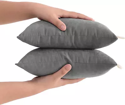 2 Pack Microfiber Tiny Pillows 11X7 Inches Mini Pillows For Sleeping And Trave • $27.88