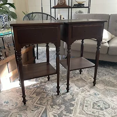 Baumritter Ethan Allen End Tables Set Of Two • $550