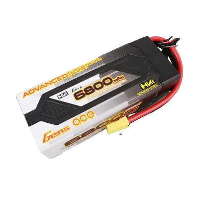 Gens Ace G-Tech Advanced 6800mAh 22.8 V 100C 6S HardCase Lipo Battery EC5 Plug • $126.99