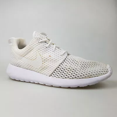 Men's NIKE 'Roshe Run Breeze' Sz 9.5 US Runners Shoes White | 3+ Extra 10% Off • $55.99