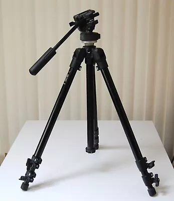 Manfrotto Bogen Tripod 3211  With 3130 Head Photography Equipment • $65