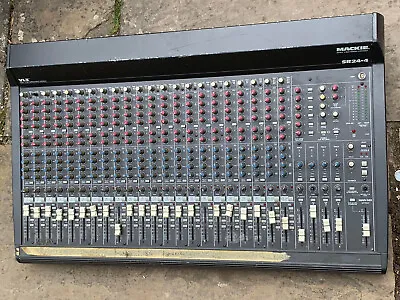 £150 • Buy Mackie SR-24-4 VLZ 24 Channel Mixing Console 4 Bus Mixer UntestedNo Power Supply