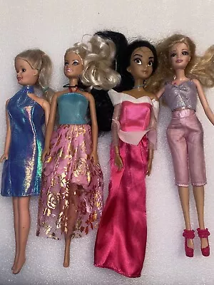 £12 • Buy Bundle Of Barbie & Simba & Disney Dolls Swan Lake Mariposa