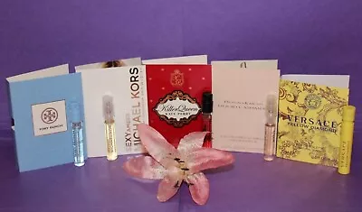 Lot Of 5 Women's Perfume Samples: Jolie Killer Queen Liquid Cashmere + More • $15.97