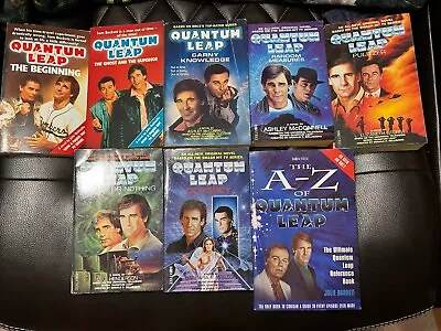 Quantum Leap Boxtree UK Alternate Cover Complete Set Novels NBC Sam Al • $150