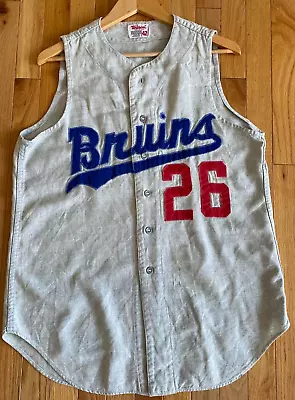 Vintage UCLA Flannel Game Worn Jersey Circa 1970 • $275