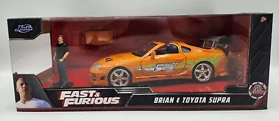 Hot Wheels Brian's 94 Toyota Supra Orange Fast & Furious • $15.99