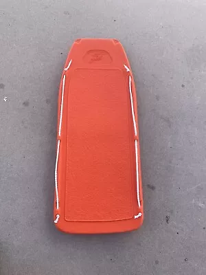 Rare Vintage Ziffco Super Whomper Orange Plastic Molded Snow Sled Toboggan Ziffy • $165