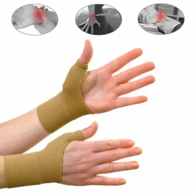 Arthritis Gloves Wrist Thumb Support Tendonitis Hand Brace Basal Joint Sleeves • $6.15