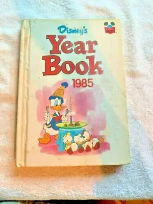 DISNEY'S VINTAGE YEAR BOOK 1985 HARD COVER Collectible Michael Jackson • $15.99