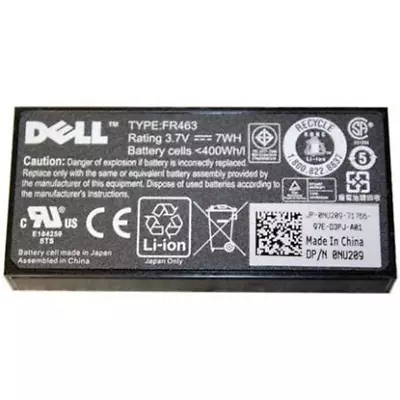 $17.99 • Buy DELL NU209 Dell PE PERC 5/i 6/i H700 3.7V RAID Battery  NU209 FR463 7WHR DFJRV