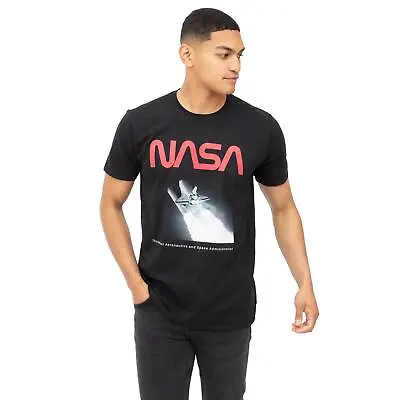 NASA Mens T-shirt Flight S-2XL Official • £10.49