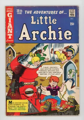 Little Archie 38 Vs Doctor Doom! Fun Stuff--combined Shipping • $15