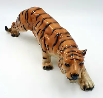 Vintage 1950's Cortendorf Porcelain Tiger - J.Griesbach - Wonderful Condition • £28.95