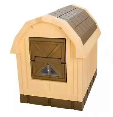 ASL Solutions Insulated Dog Palace (Brown) • $250