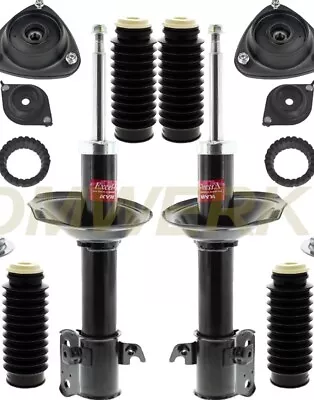 KYB 2 FRONT STRUTS SHOCKS Strut Mounts & Boots KIT For FORD MUSTANG 11 12 13 14 • $459.52