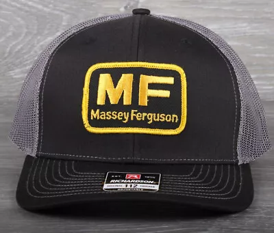 Vintage Massey Ferguson Patch On A Richardson 112 Trucker Snapback Hat • $34