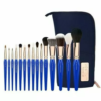 $165 • Buy Bdellium Tools Golden Triangle Phase I Complete 15pc Makeup Brush Set With Pouch
