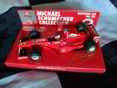 Ltd Edition Minichamps 1:43 Ferrari F300  Tower Wing  Michael Schumacher 1998 • £30