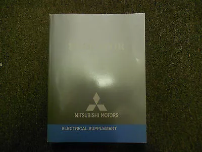 2004 MITSUBISHI ENDEAVOR Electrical Supplement Service Repair Shop Manual OEM 04 • $23.95