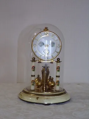 £4.99 • Buy Vintage Koma Dome Clcok Konrad Mauch Clock With Glass Dome