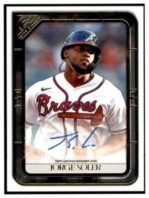 $9.99 • Buy 2021 Topps Gallery AUTOGRAPH # VA-JS Jorge Soler