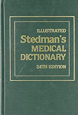 Stedman's Medical Dictionary 1995 Hardcover Thomas Lathrop Stedm • $4.52