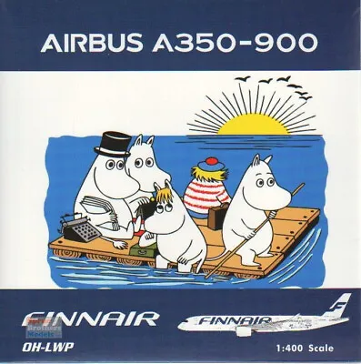 PHX04516 1:400 Phoenix Model FinnAir A350-900 Reg #OH-LWP 'Moomin' • $68.29