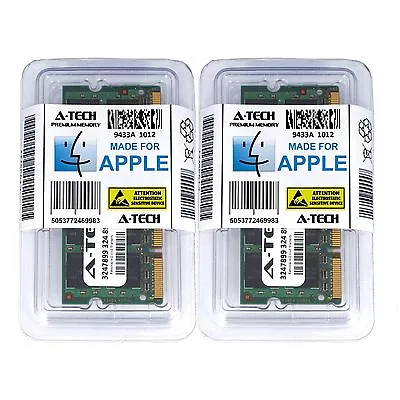 2GB Kit 2x 1GB Apple Macbook Pro IMac Mac Mini PC2-5300 667MHz SODIMM Memory RAM • $12.99