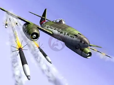 Peddinghaus 1/48 R4M Orkan FFAR Rockets W/Racks Me 262 Fw 190 (2 Planes) 4143 • $11.43