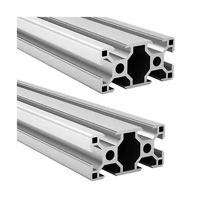 3060 T Slot Aluminum Extrusion For 3D Printer Parts And CNC DIY Silver 1000mmX2 • $72.99