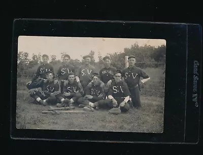 C. 1910 RPPC Post Card Spring Valley NY New York Unmarked Baseball Team  • $75