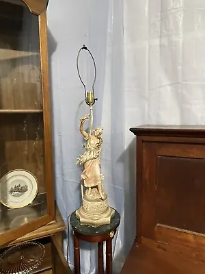 Auguste Moreau Large Vintage Figural LAMPs France • $200