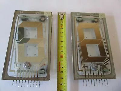 $1995 • Buy 2 Pcs ILC1-1/7 ILC1-1-7 VFD TUBE HUGE BIGGEST GIANT MONSTER RARE NIXIE CLOCK 3 4