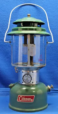 Vintage Coleman Lantern Model 220F Generator 220E5891 Green Original Globe • $44.99