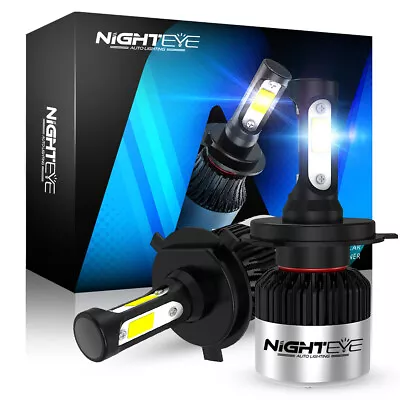 NOVSIGHT H4 9003 LED Headlight Globe Kit Hi/Low Beam 9000lm 6500K Bright White • $31.59