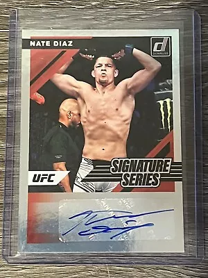 2022 Donruss UFC Nate Diaz #SS-NDZ Holo Signature Series Auto 209 Stockton • $69.99