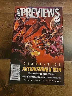 Marvel Previews #52 • £7.15