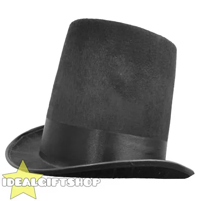 Stovepipe Top Hat Victorian Fancy Dress Scrooge Murder Theme Outfit Party • £5.99