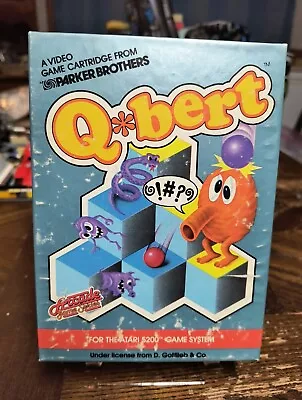 Qbert (Atari 5200 1983) Complete • $10